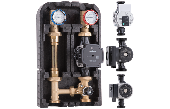 Motorized regulating groups DN 25 5