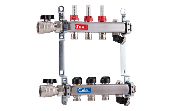 06M Collettori per impianto a pannelli radianti 6