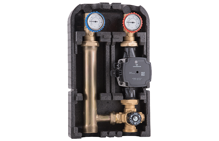 24G.DN25 Thermostatic regulating groups DN 25 10