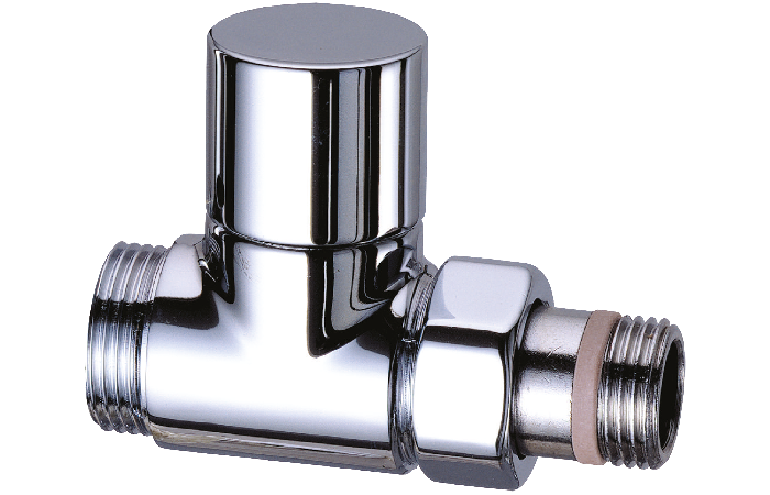 Straight with copper, plastic, multilayer pipe connection 7