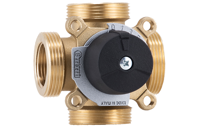 4-way mixing valves 7